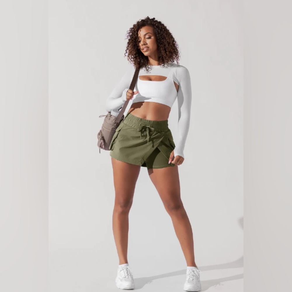 POPFLEX Hiking Superskort Dark Olive Size XS